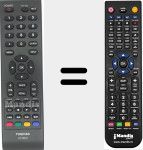 Télécommande pour remplacer CT-8031 (75031607)