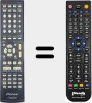 Télécommande pour remplacer AXD7587 (8300758700010IL)