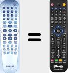 Télécommande pour remplacer 364CRC007 (996500019486)