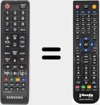 Télécommande pour remplacer AA59-00666A