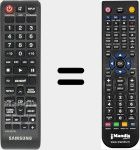 Télécommande pour remplacer AH59-02613B