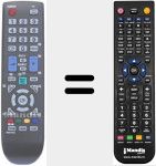 T&eacute;l&eacute;commande pour remplacer BN59-00888A