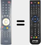 Télécommande pour remplacer CT-870