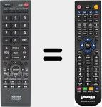 Télécommande pour remplacer CT-RC1US-16