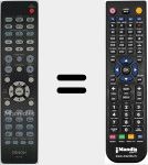 Télécommande pour remplacer RC-1159 (30701000400AD)