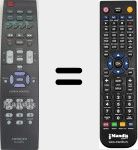 Télécommande pour remplacer CLU-433PC