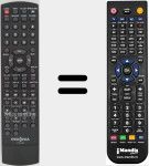 Télécommande pour remplacer HTR-274D