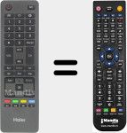 Télécommande pour remplacer 8301HA18M00020 (HTR-A18M)