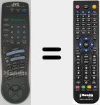 Télécommande pour remplacer RM-C722
