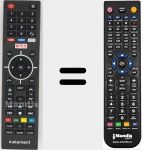 Télécommande pour remplacer KY49C-178A