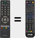 Télécommande pour remplacer MI-MKJ37815702
