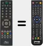 T&eacute;l&eacute;commande pour remplacer MKJ37815705