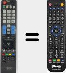 Télécommande pour remplacer MI-AKB72914207