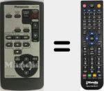 T&eacute;l&eacute;commande pour remplacer N2QAEC000012