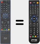 Télécommande pour remplacer NF035UD