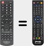 Télécommande pour remplacer NS-RC4NA-14