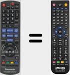 Télécommande pour remplacer N2QAKB000075