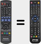 Télécommande pour remplacer N2QAYB000508