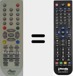 Télécommande pour remplacer PR37020