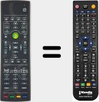 T&eacute;l&eacute;commande pour remplacer RC-118