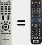 T&eacute;l&eacute;commande pour remplacer RC-305 (098GRASWBNEBYA)