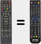 Télécommande pour remplacer REMCON1443