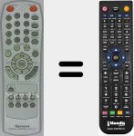 Télécommande pour remplacer RM-121