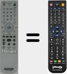 Télécommande pour remplacer RM-SCR50