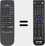 Télécommande pour remplacer RM-SED3SU