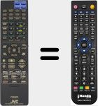 Télécommande pour remplacer RM-SRX8000J