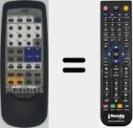Télécommande pour remplacer RM-SXMV7U