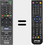Télécommande pour remplacer RM-YD093