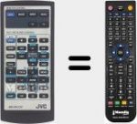 T&eacute;l&eacute;commande pour remplacer RM-RK230