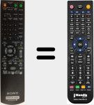 Télécommande pour remplacer RM-AMU063