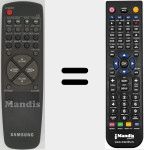 Télécommande pour remplacer AH59-10080E