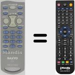 Télécommande pour remplacer FXTB