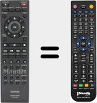 T&eacute;l&eacute;commande pour remplacer SE-R0285