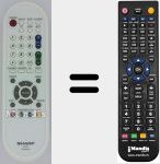 Télécommande pour remplacer GA626WJSA