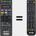Télécommande pour remplacer RM-AMU145 (149001811)