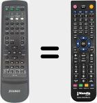 Télécommande pour remplacer SR-167