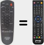 Télécommande pour remplacer SR2016