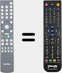 T&eacute;l&eacute;commande pour remplacer SUNR001