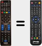 Télécommande pour remplacer RC-327ST