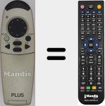 T&eacute;l&eacute;commande pour remplacer U3-800R