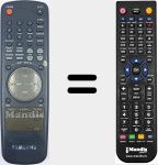 Télécommande pour remplacer 633-223 (V9099633223)