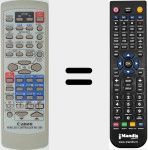 Télécommande pour remplacer WL-D81