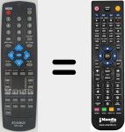 Télécommande pour remplacer SR1443