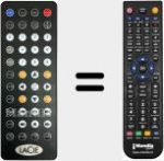 T&eacute;l&eacute;commande pour remplacer Silverscreen 2