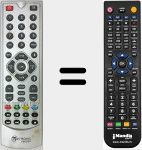 T&eacute;l&eacute;commande pour remplacer 060535