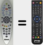 Télécommande pour remplacer Ono005
